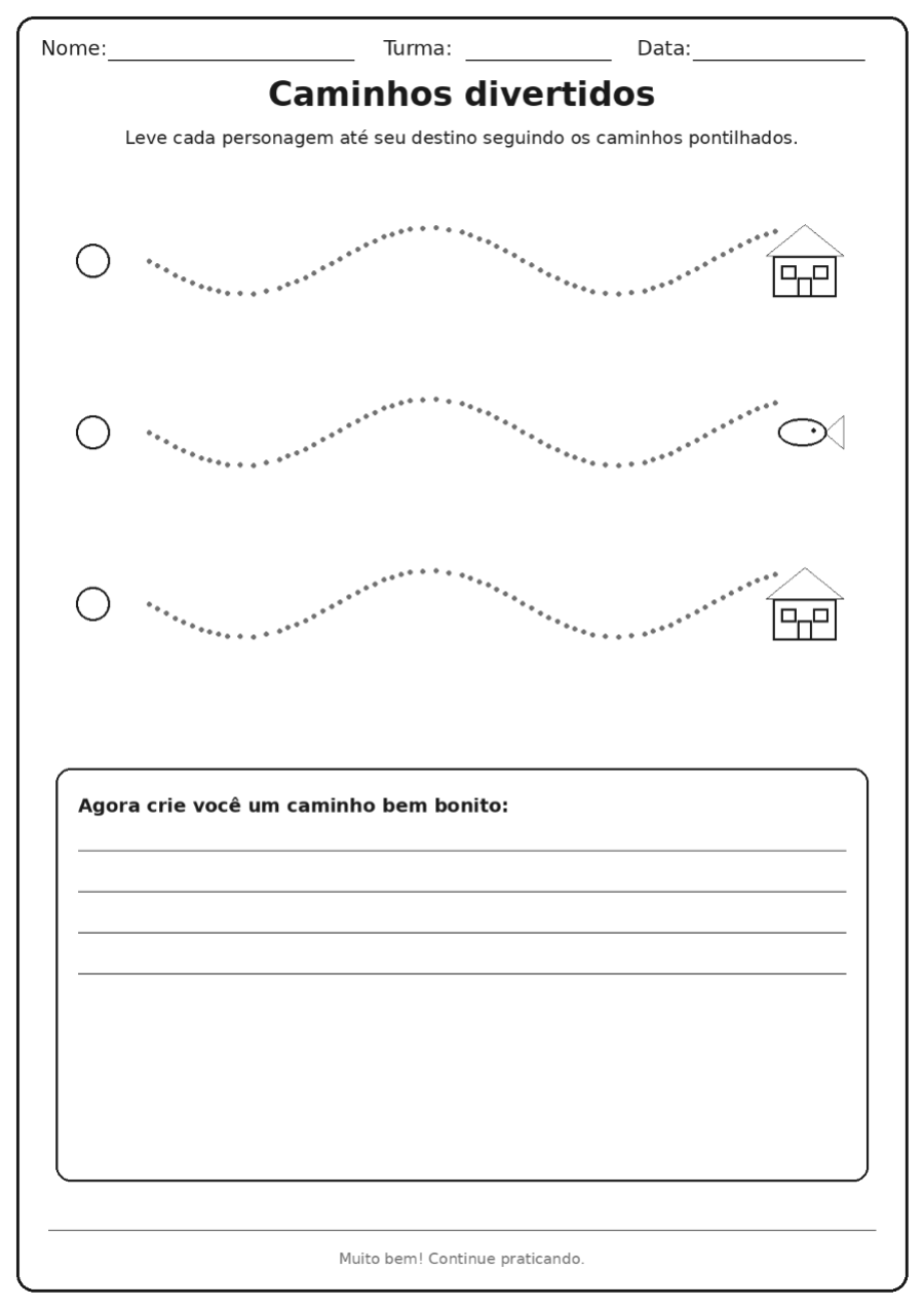 Caminhos divertidos